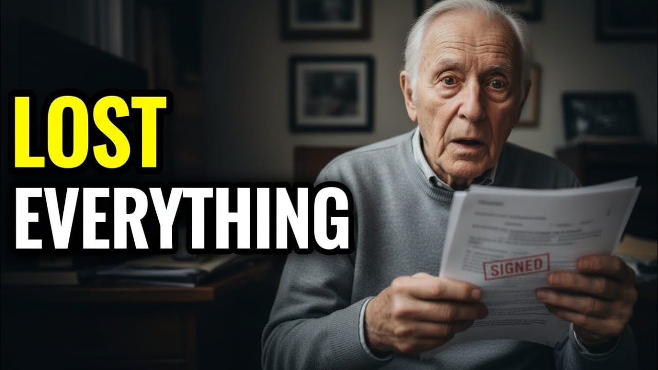 I Signed the Papers Without Reading… and Lost Everything | A Man’s Regret at 72