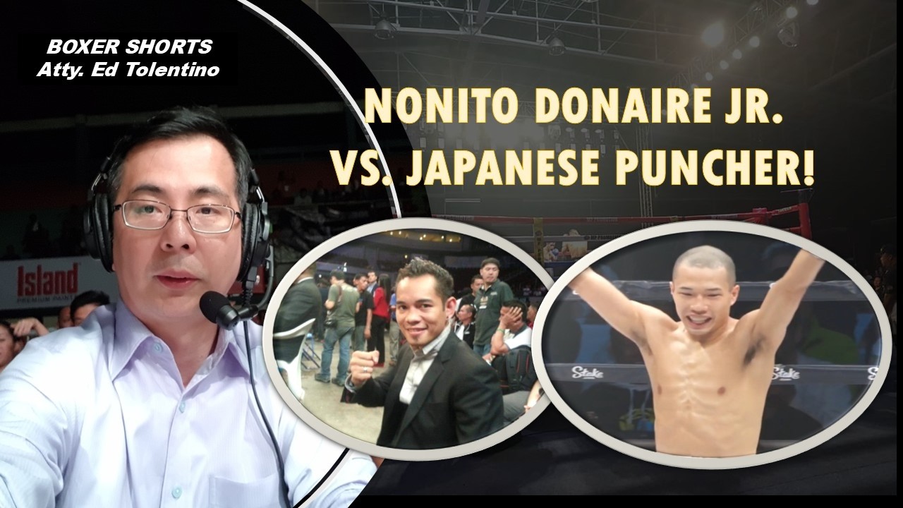 NONITO DONAIRE JR. VS. JAPANESE PUNCHER!