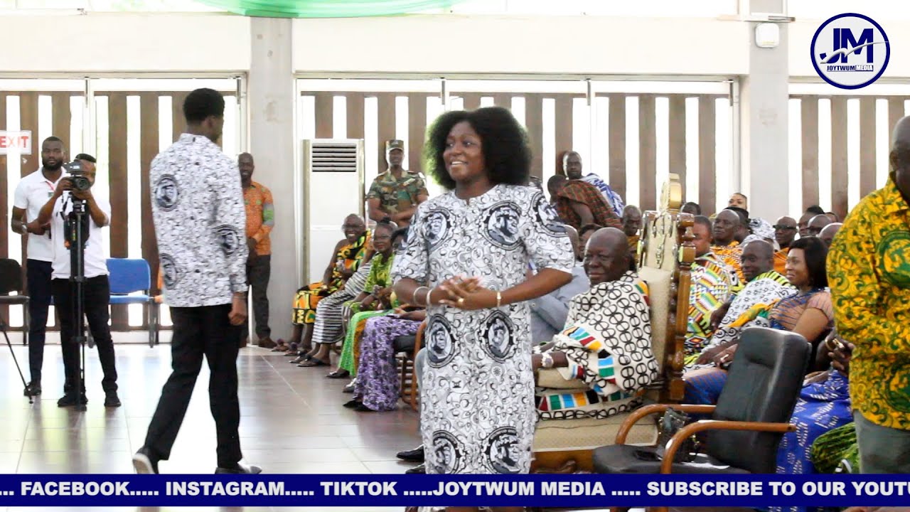 WATCH THE TWO BEAUTIFUL CHILDREN OF ASANTEHENE OTUMFOUR OSEI TUTU II AND LADY JULIA