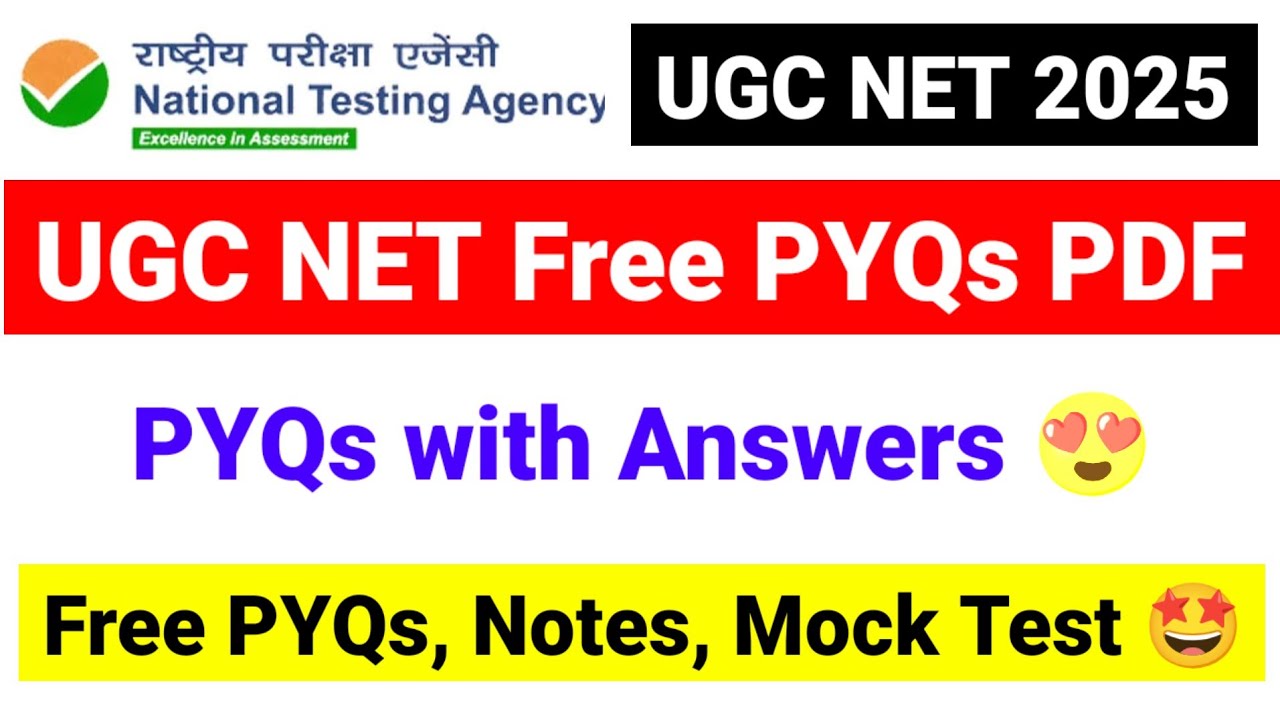 💥UGC NET PYQs Free PDF | UGC NET Previous Question Papers Last 5 Years' PDFs| Ugc net pyqs free pdf