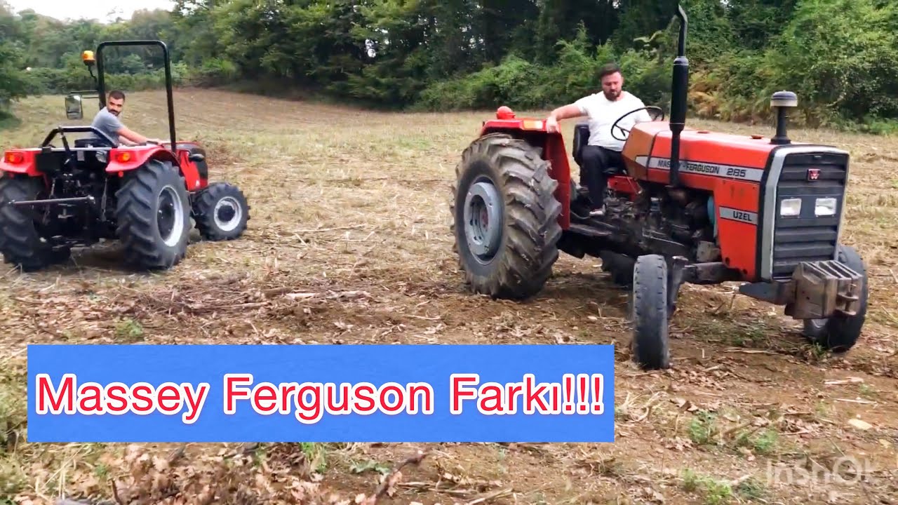 TÜMOSAN ÇEKEMEDİ, MASSEY FERGUSON 285 PARÇALADI!!! MASSEY FERGUSON GÜCÜ!!!