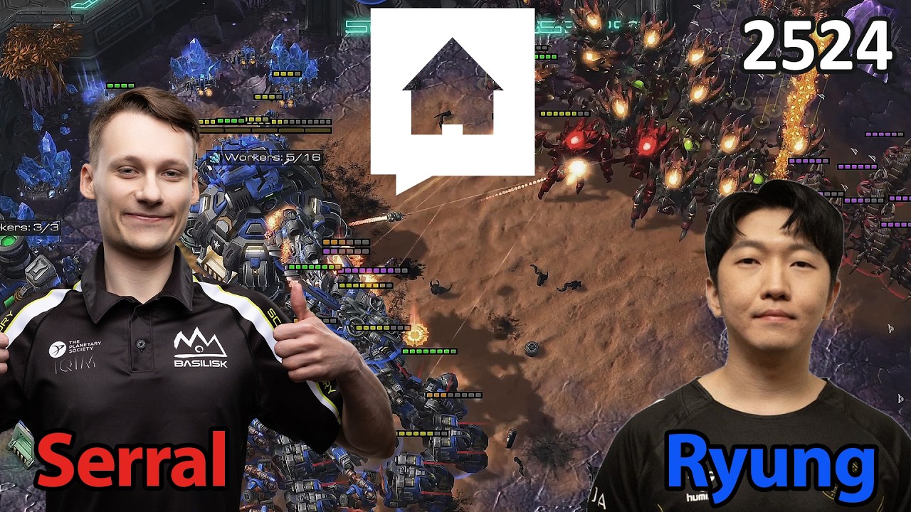 WELTMEISTER MIT DABEI - 🇫🇮 Serral (Z) vs 🇰🇷 Ryung (T) - HomeStory Cup XXVIII - Starcraft 2 - 2524