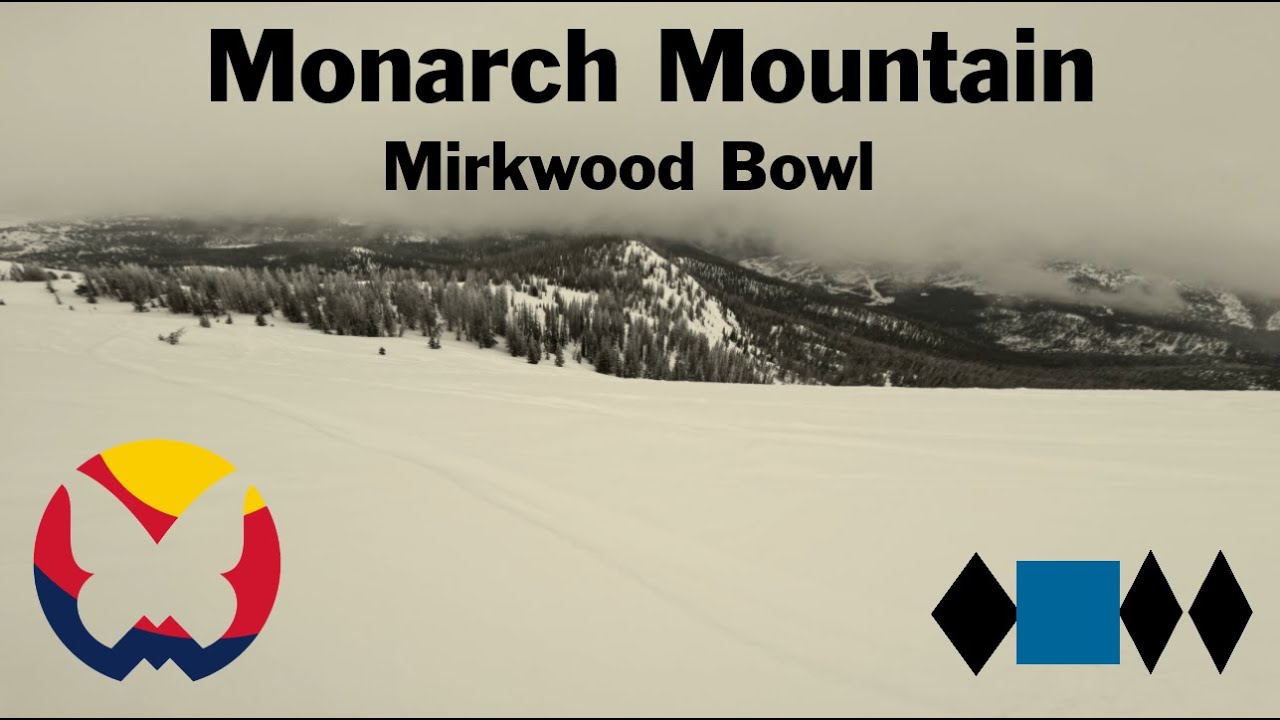 Monarch Mountain MIRKWOOD Bowl & GARFIELD Platter | Colorado Skiing March 2024 Part 2