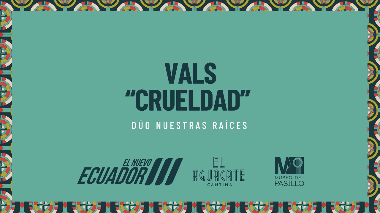 Dúo Nuestras Raíces interpreta el vals Crueldad en el Museo del Pasillo