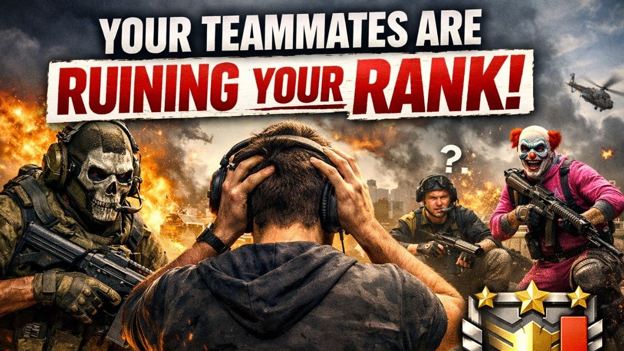 🎮🙄AFK Teammates Are RUINING Your Rank