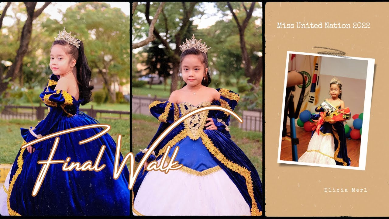 Little Miss United Nations | Farewell Walk & Speech 2023