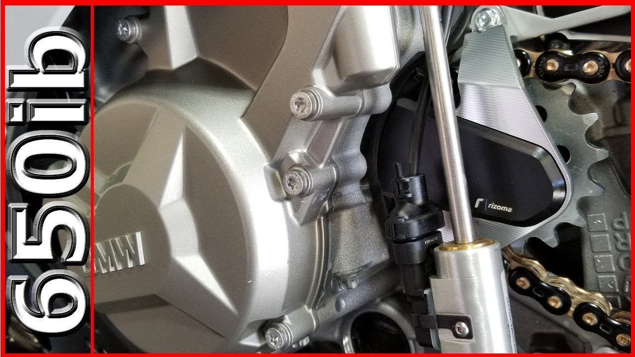 Rizoma Front Sprocket Cover Installed | S1000RR