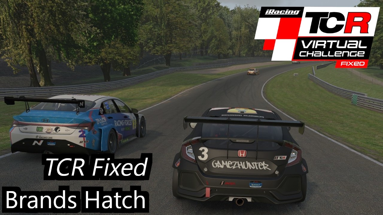 Fighting At The Front | iRacing TCR Fixed at Brands Hatch | 2.9k SOF Top Split
