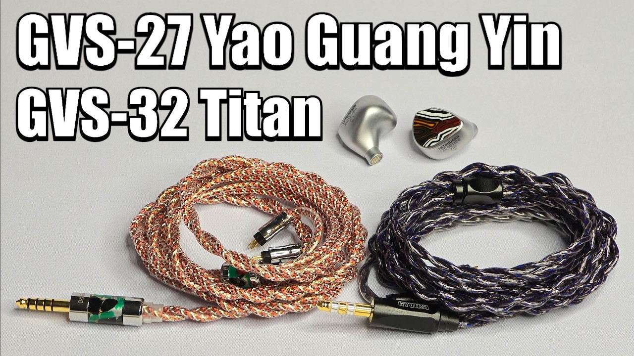 Балансные Кабели для твоих внутриканальных наушников GVS-32 Titan и GVS-27 Yao Guang Yin