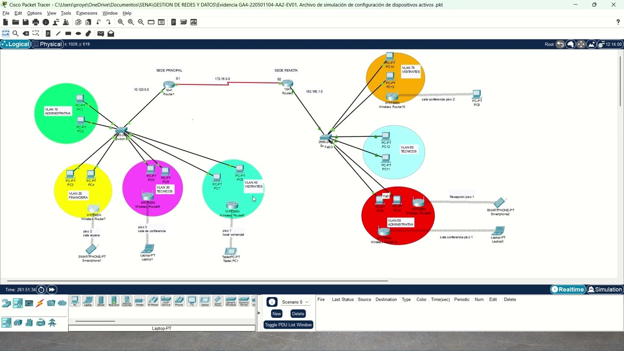 Video expositivo sobre configuraci&oacute;n de par&aacute;metros de integraci&oacute;n en red cableada