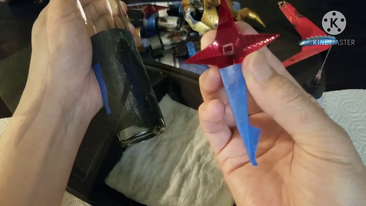 King Arts Gaiking knee/Cross Star modification Part 2: The Sanding Method.