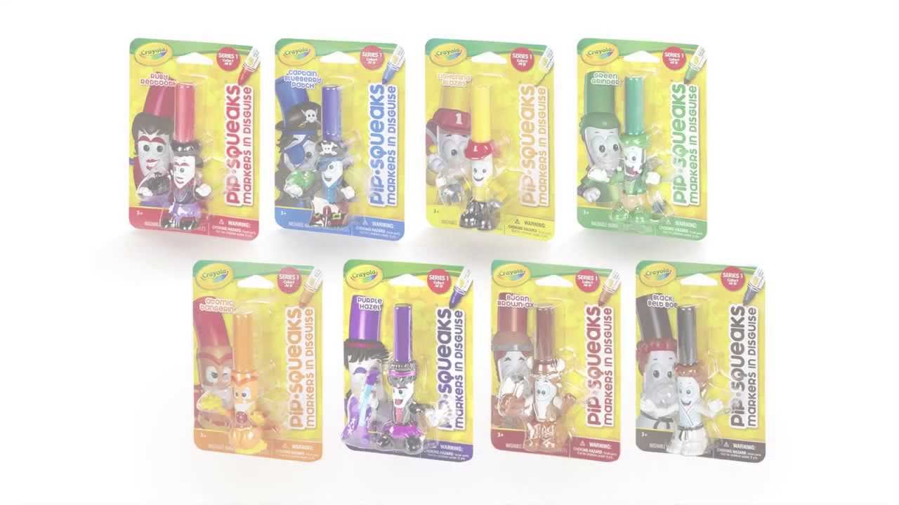 Crayola® Pip-Squeaks Markers In Disguise: Series 1 Demo