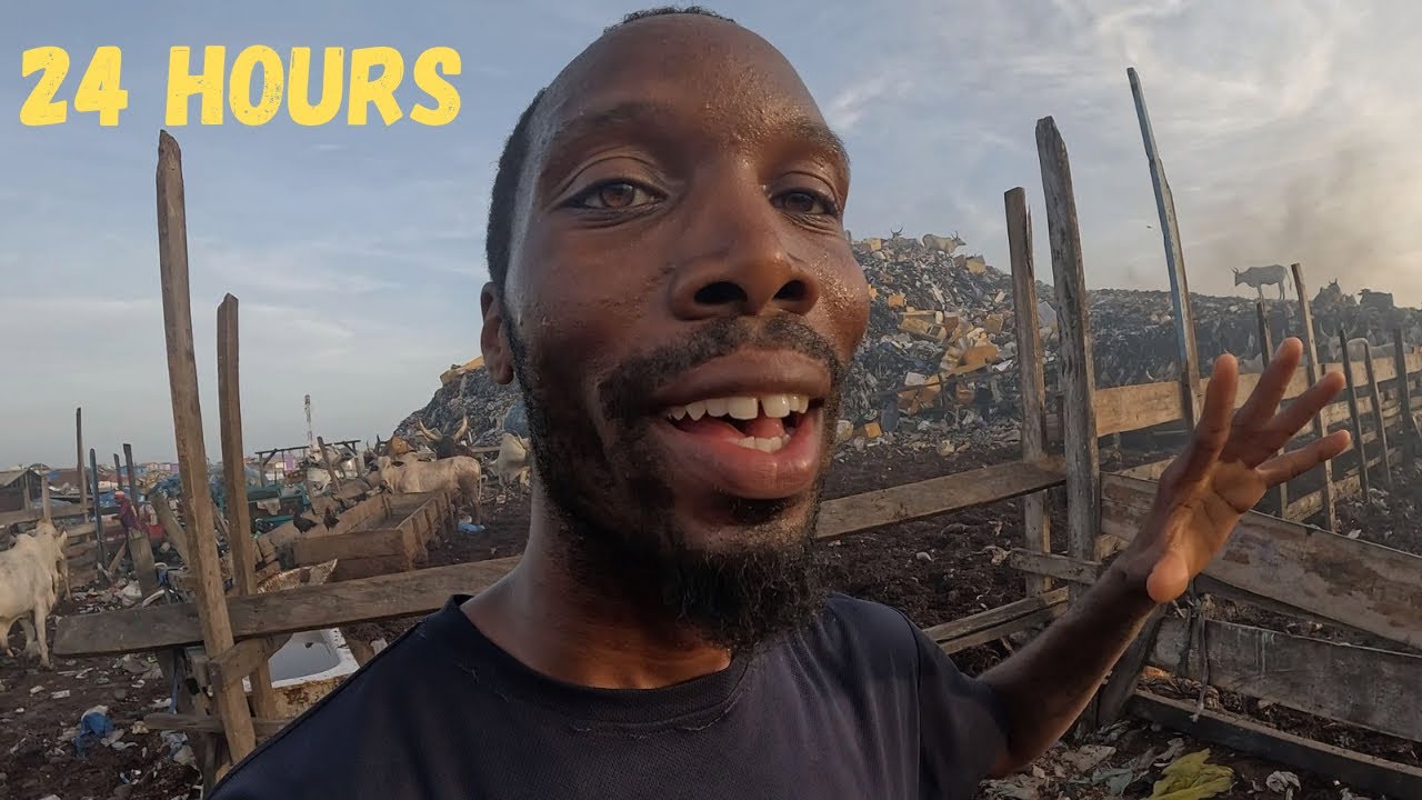 24 HOURS INSIDE THE BIGGEST SLUM OF ACCRA 🇬🇭 (Shocking Experience )