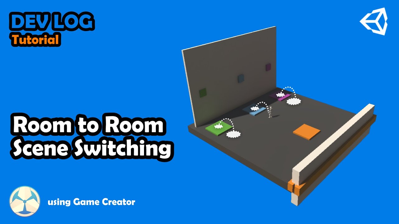 Dev Tutorial - Room to Room Switching with Game Creator Unity