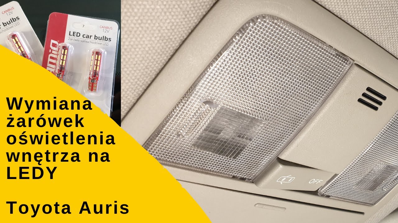 Toyota Auris: Jak Zamontować LED-owe Oświetlenie Wnętrza