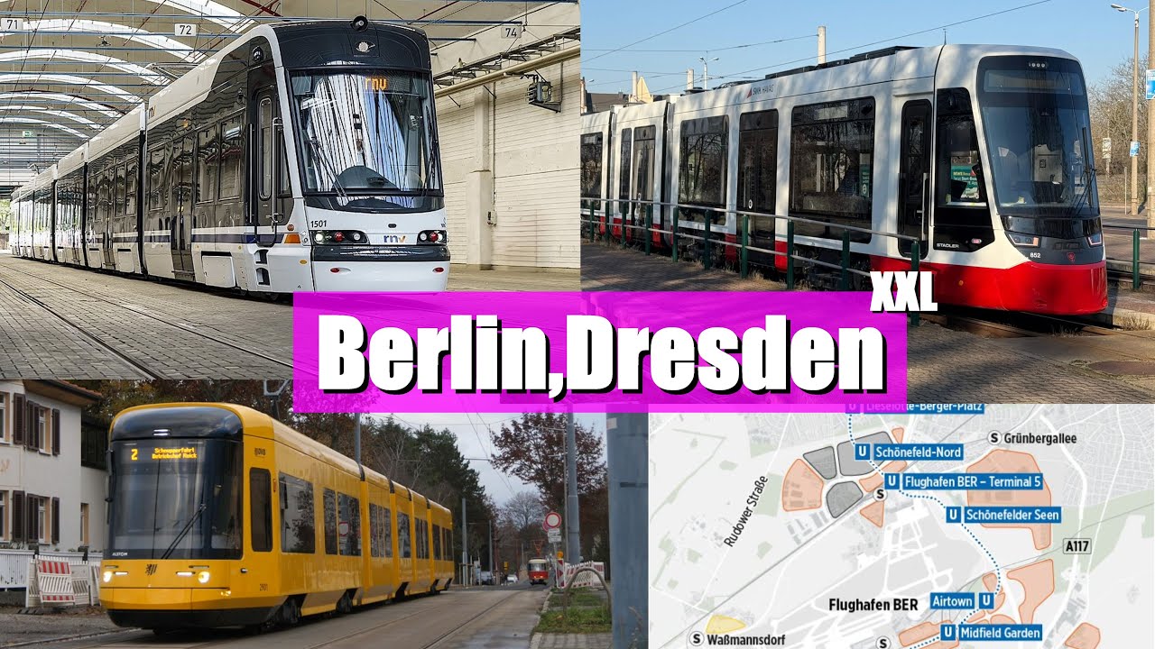 XXL Update: U7 zum BER?, 60m Tram in Mannheim, Keine Einsparungen in Dresden