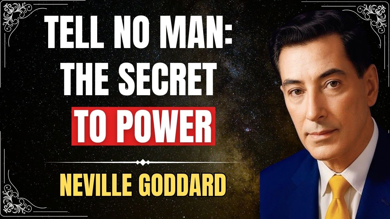 Why You Must Tell No Man: The Art of Silence & Assumption | Motivation With Neville Goddard