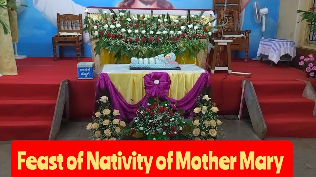 ✨ Nativity of Mother Mary Feast | Celebration of Love, Faith & Flowers 🌸