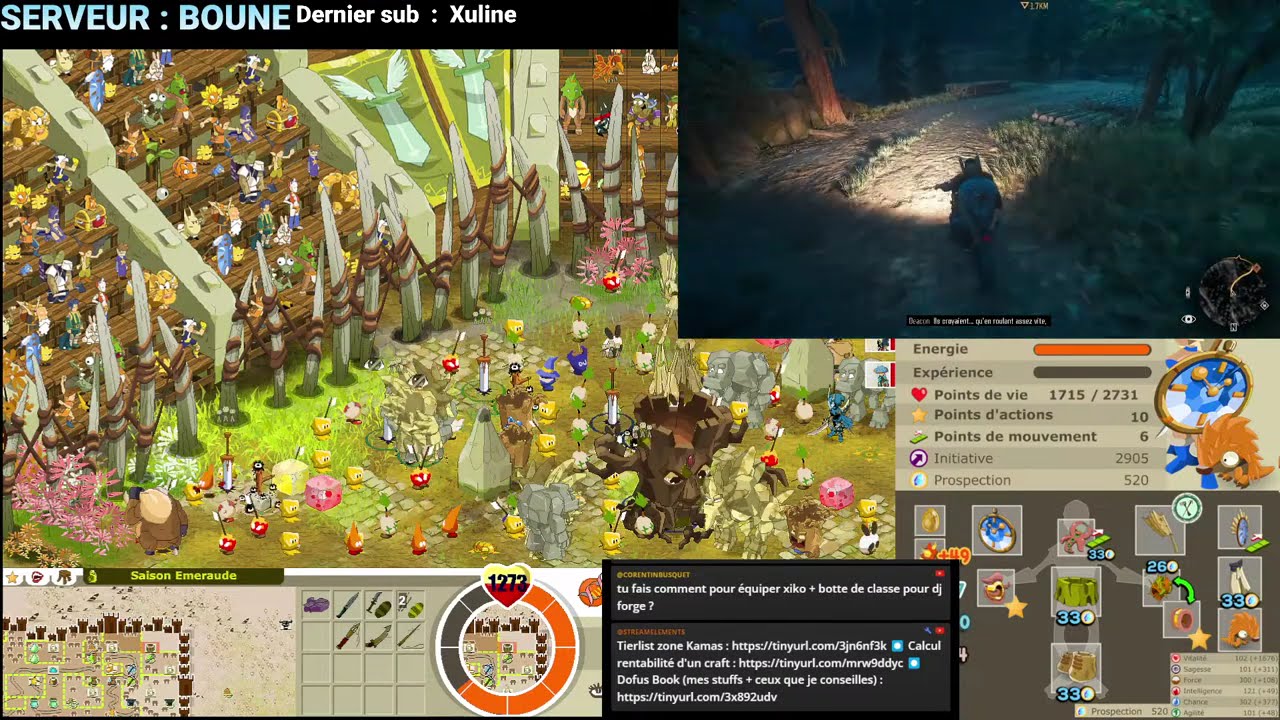 on pl la xel (manque 2 exos) #dofusRetro