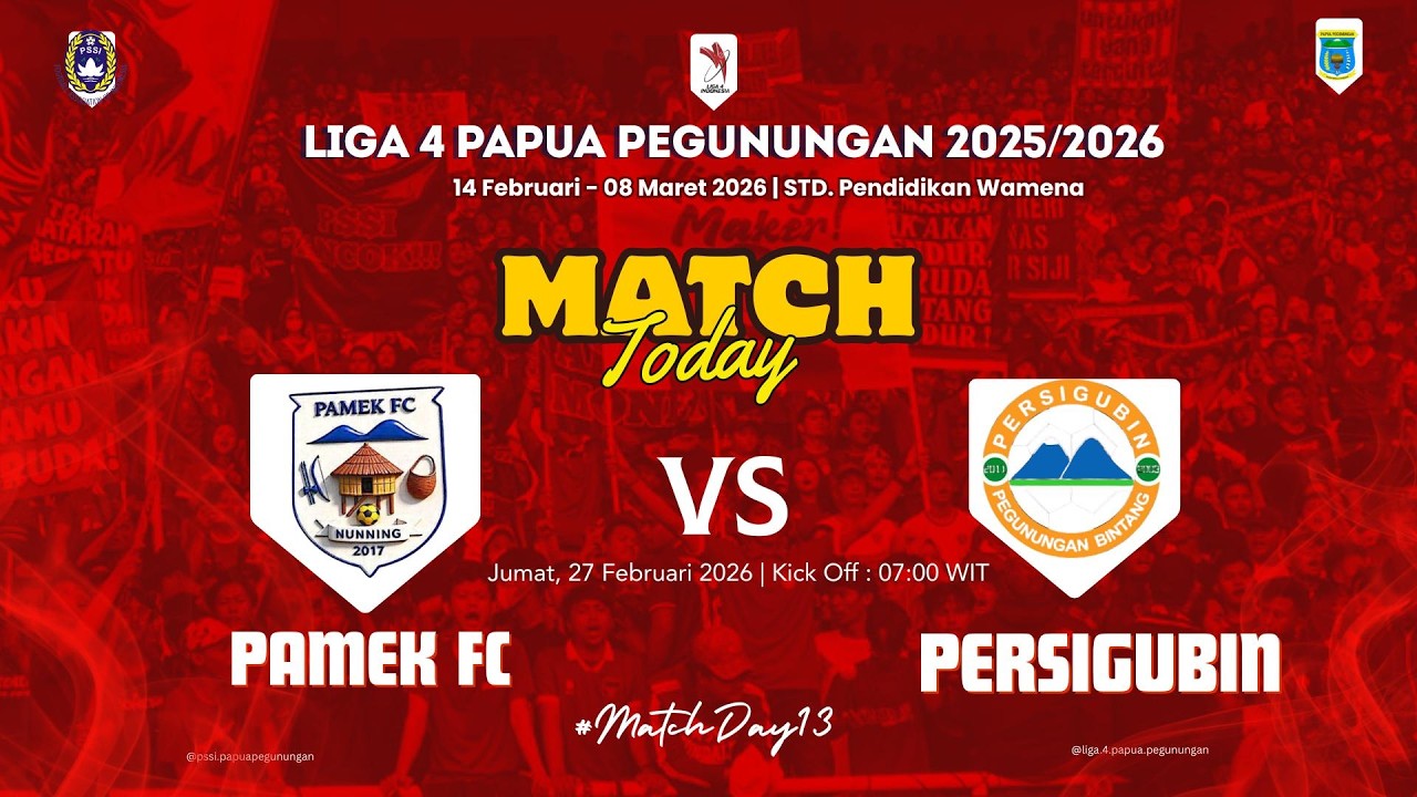 PAMEK FC VS PERSIGUBIN