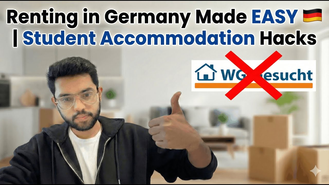 Renting in Germany Made EASY 🇩🇪 | Student Accommodation Hacks #indianingermany