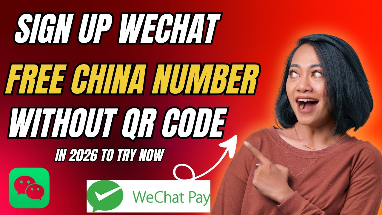 New updated method to sign up WeChat without qr code WITH CHINISE NUMBER  2026