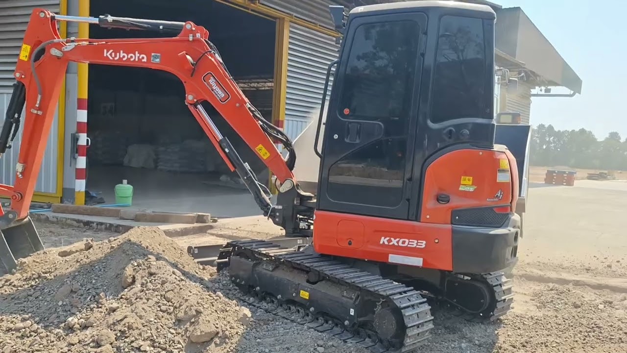 รีวิวรถขุดเล็ก kubota kx033 kis vip แกะมาได้ 50ชั่วโมงชมไปบ่นไป excavator