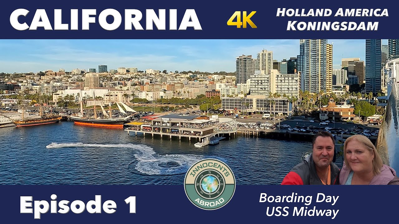 Holland America Koningsdam | Classic California Coastal Vlog Ep. 1