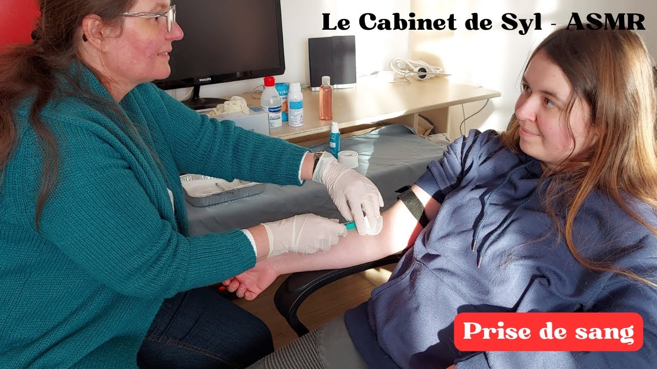 ASMR FR Calendrier de l'Avent Jour 20 : Roleplay - Prise de sang (chuchotement)