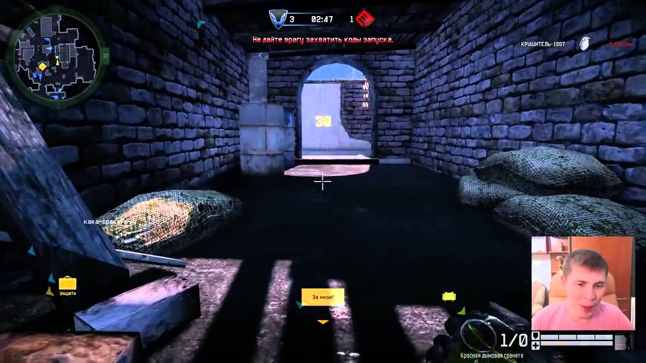 Warface Снайперский пулемет в деле! Calico M951S