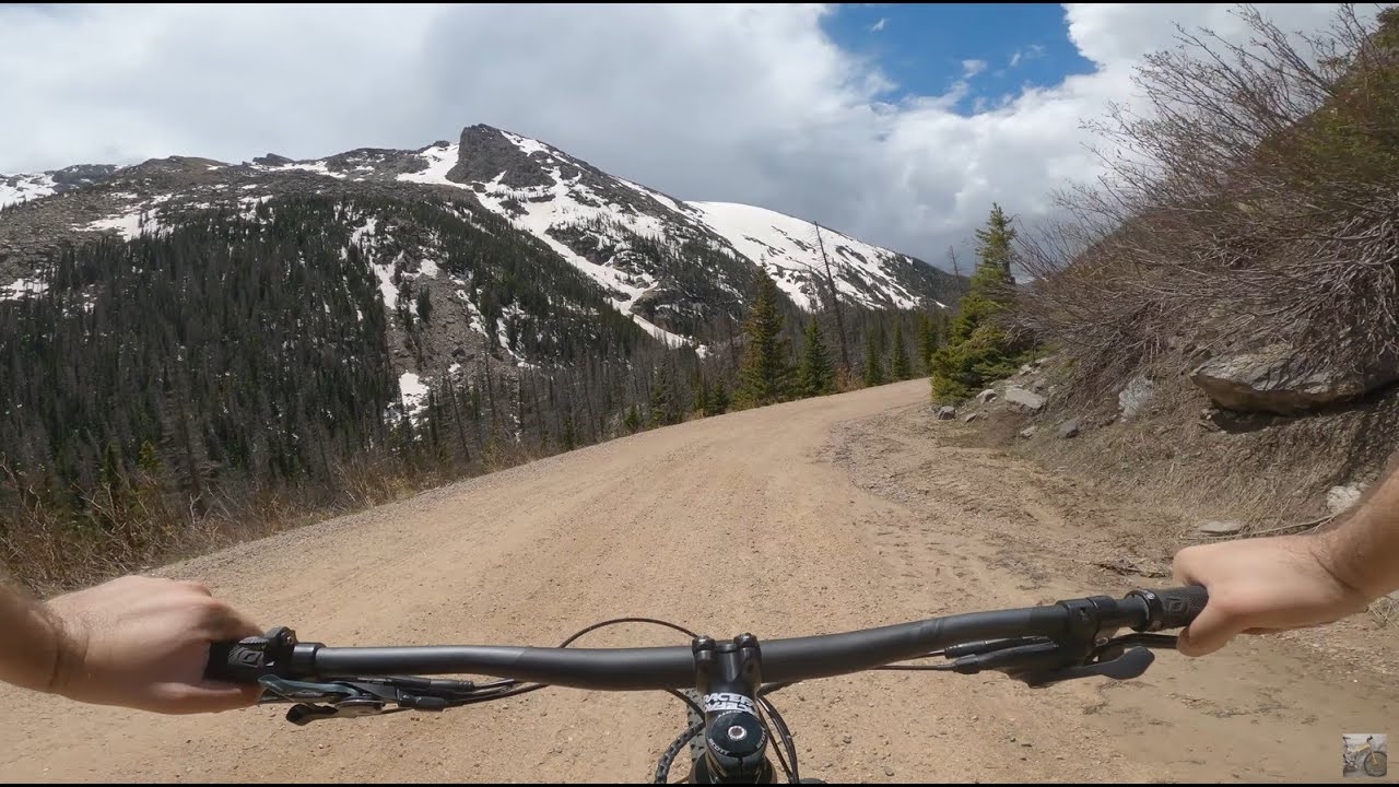 TrainerMTB: 1500ft Climb to 10,000 Feet! + a downhill