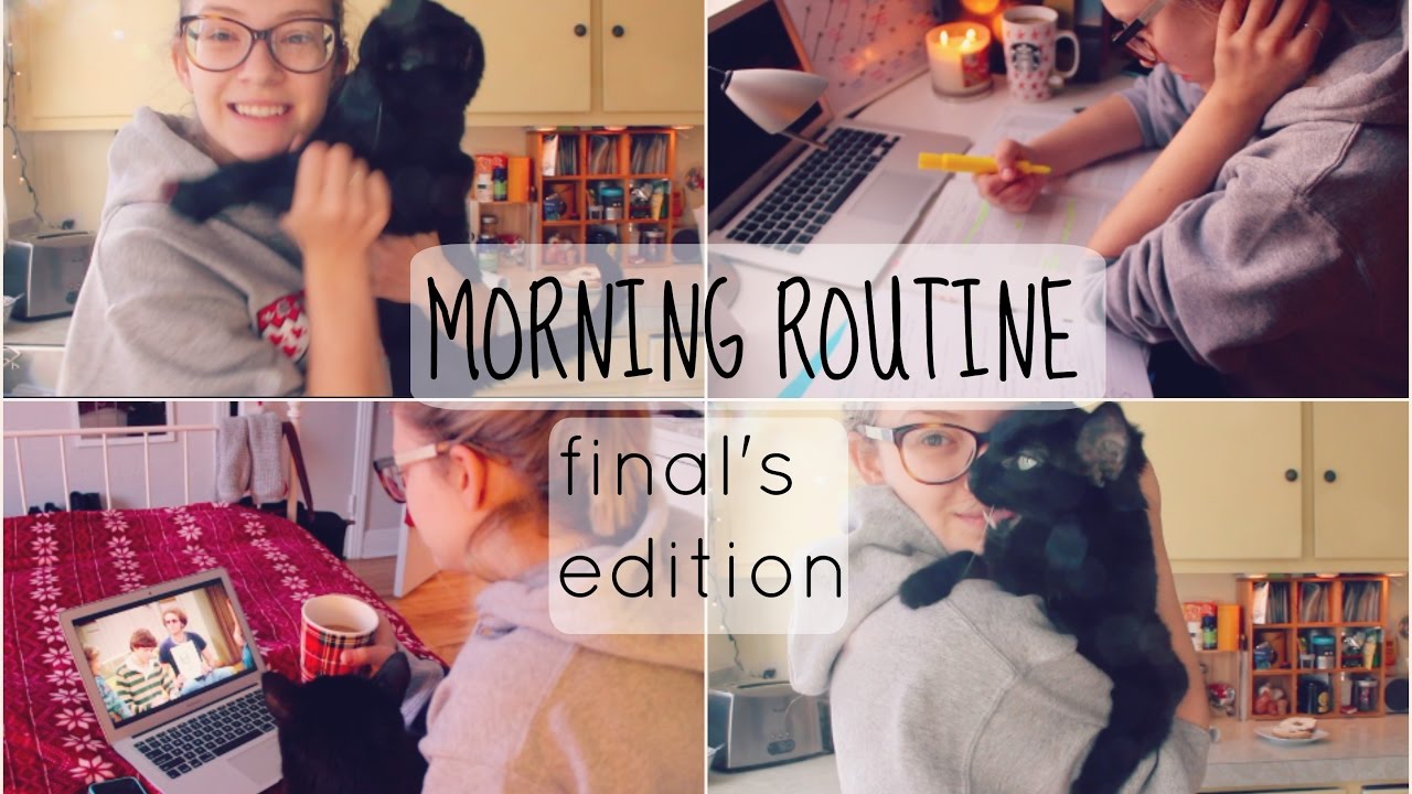 MORNING ROUTINE FINALS WEEK - NURSING SCHOOL