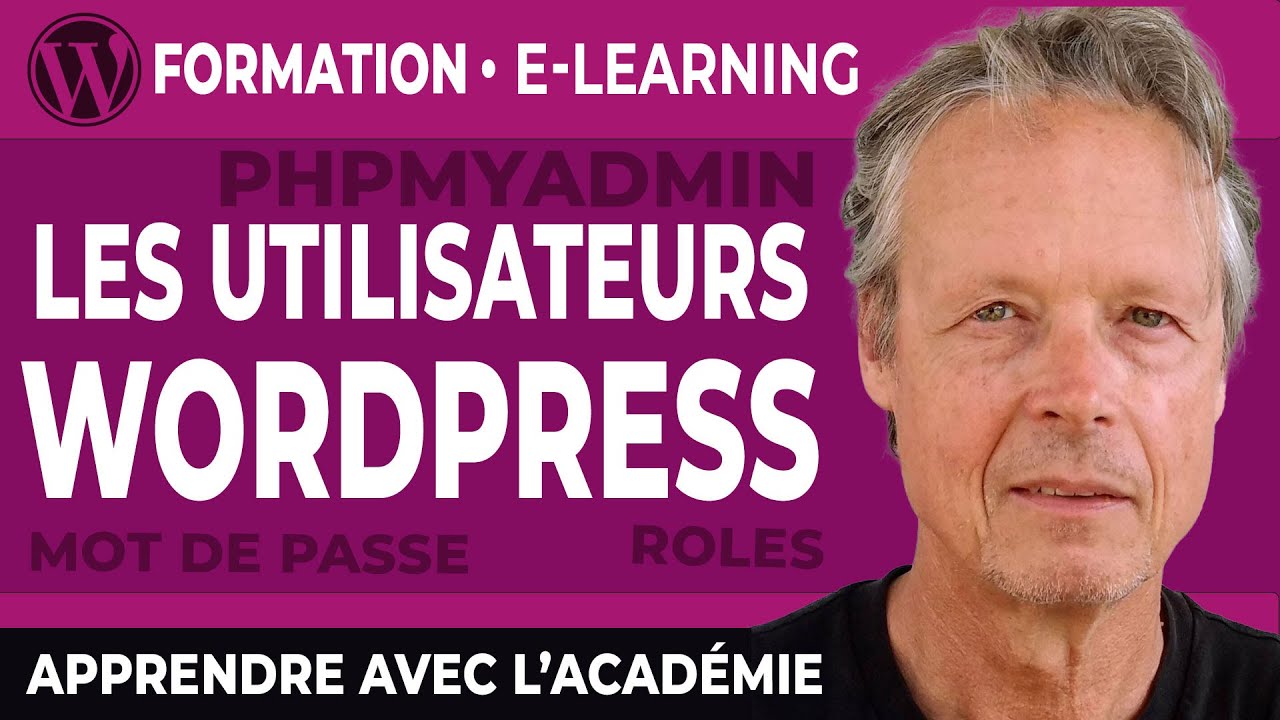 WORDPRESS, LES CAPACITÉS, LES RÔLES ET LES UTILISATEURS avec USER ROLE EDITOR