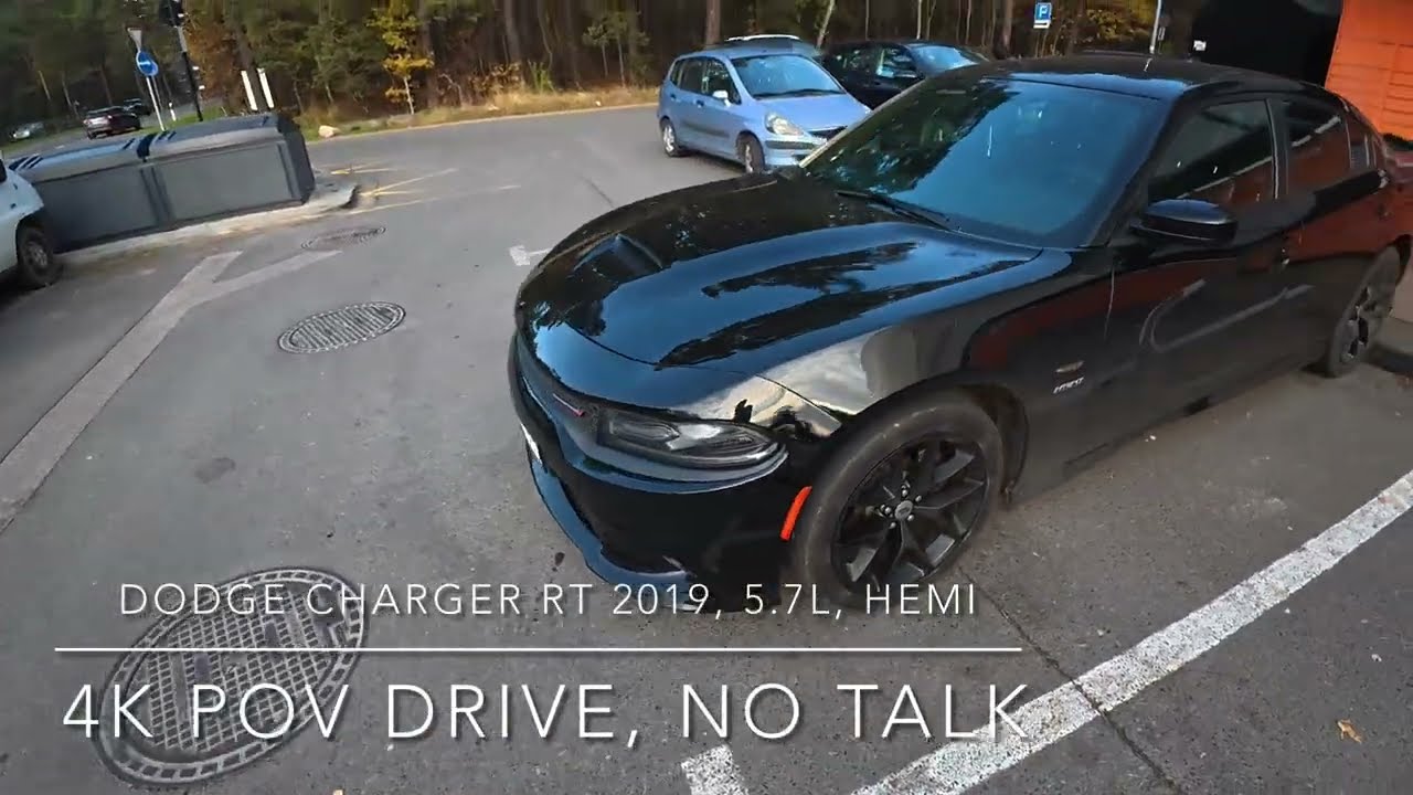 Dodge Charger R/T 5.7 HEMI (2019) - 4K POV Drive | No Talking #1