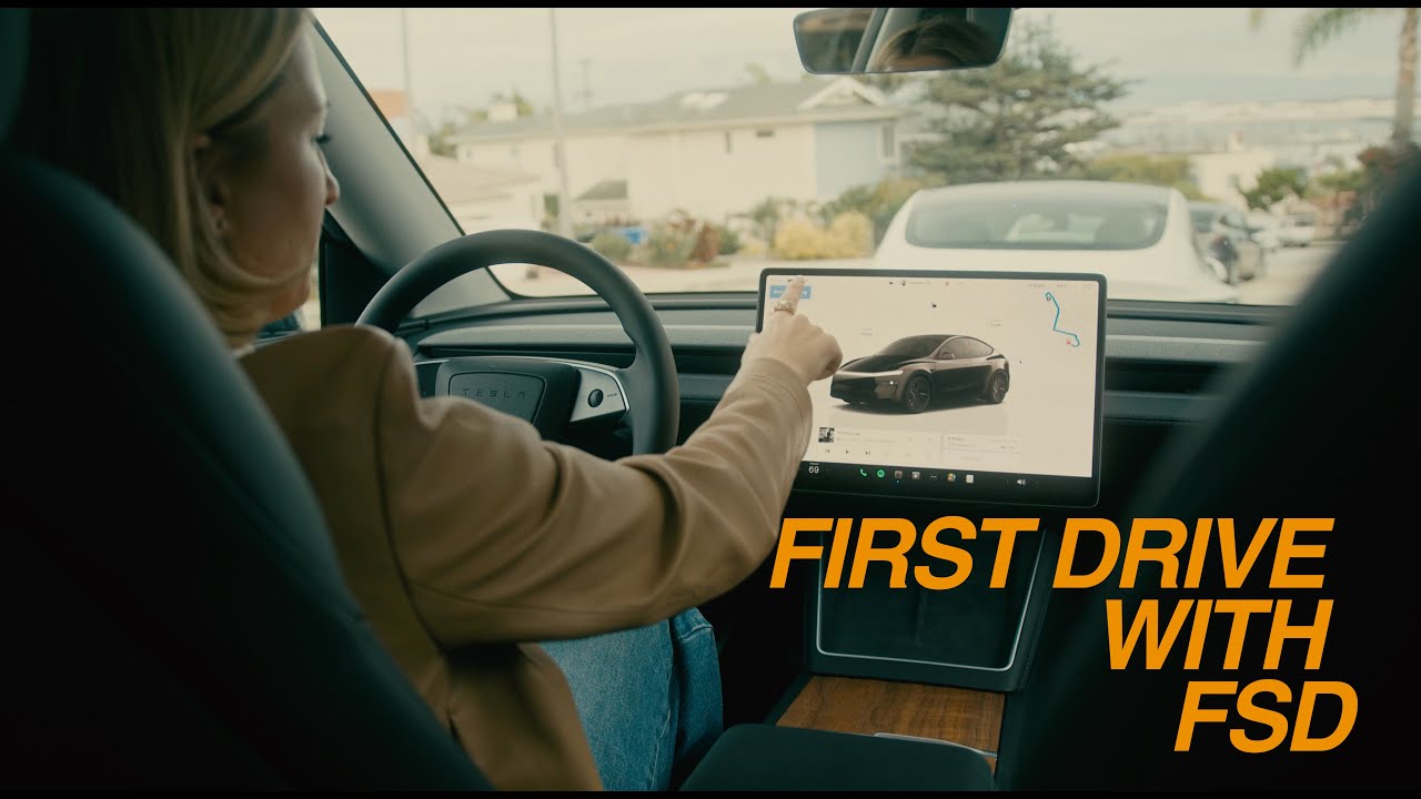 Моя жена попробовала FSD 14.2.2.1