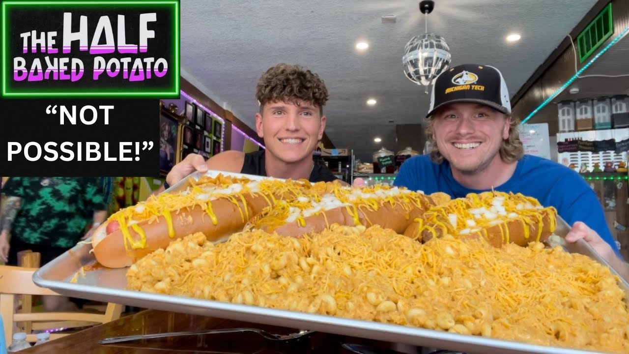 NO ONE HAS EVER FINISHED THIS 3 FOOT LONG HOT DOG