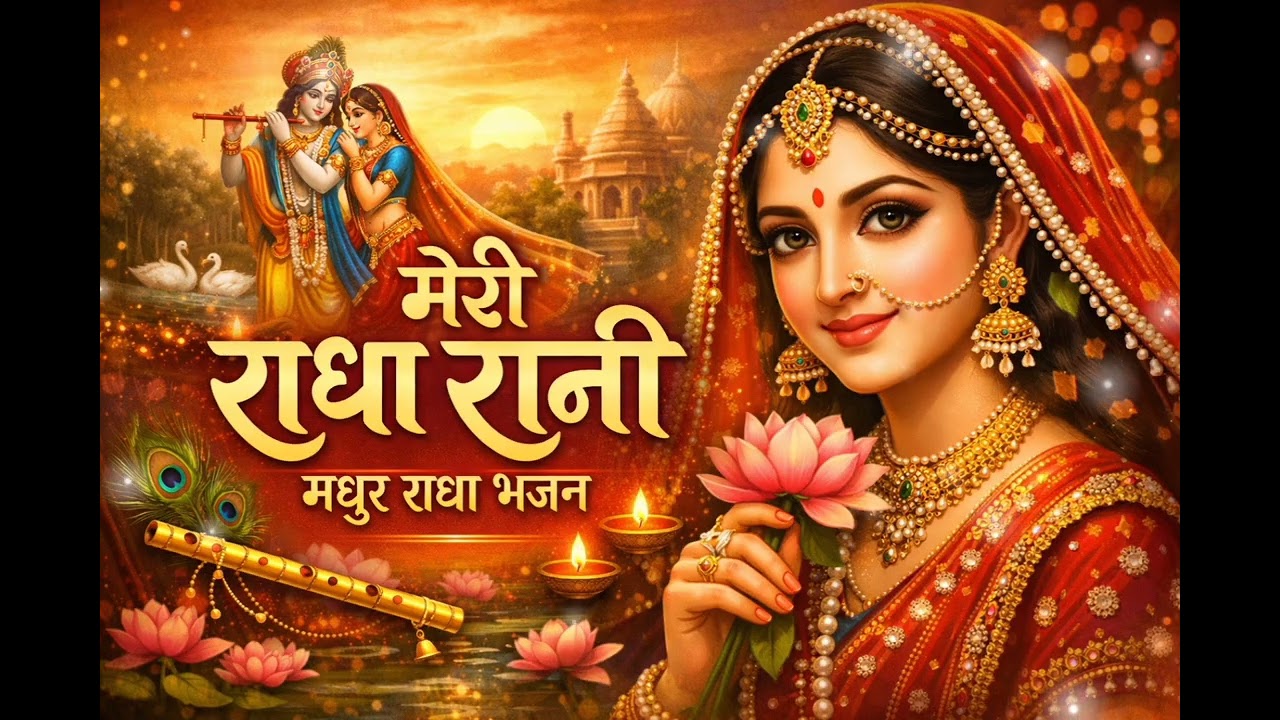 🌸 Title (शीर्षक)मेरी राधा रानी – मधुर राधा भजन | Radha Rani Bhajan 2025 | Bhakti Song
