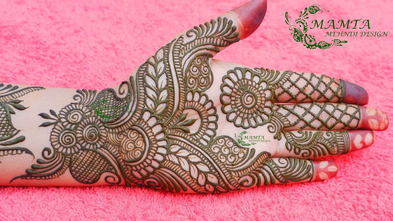 Latest Mehndi Design 2021 | New Beautiful Front Hand Mehndi Design | Mamta Mehndi Design