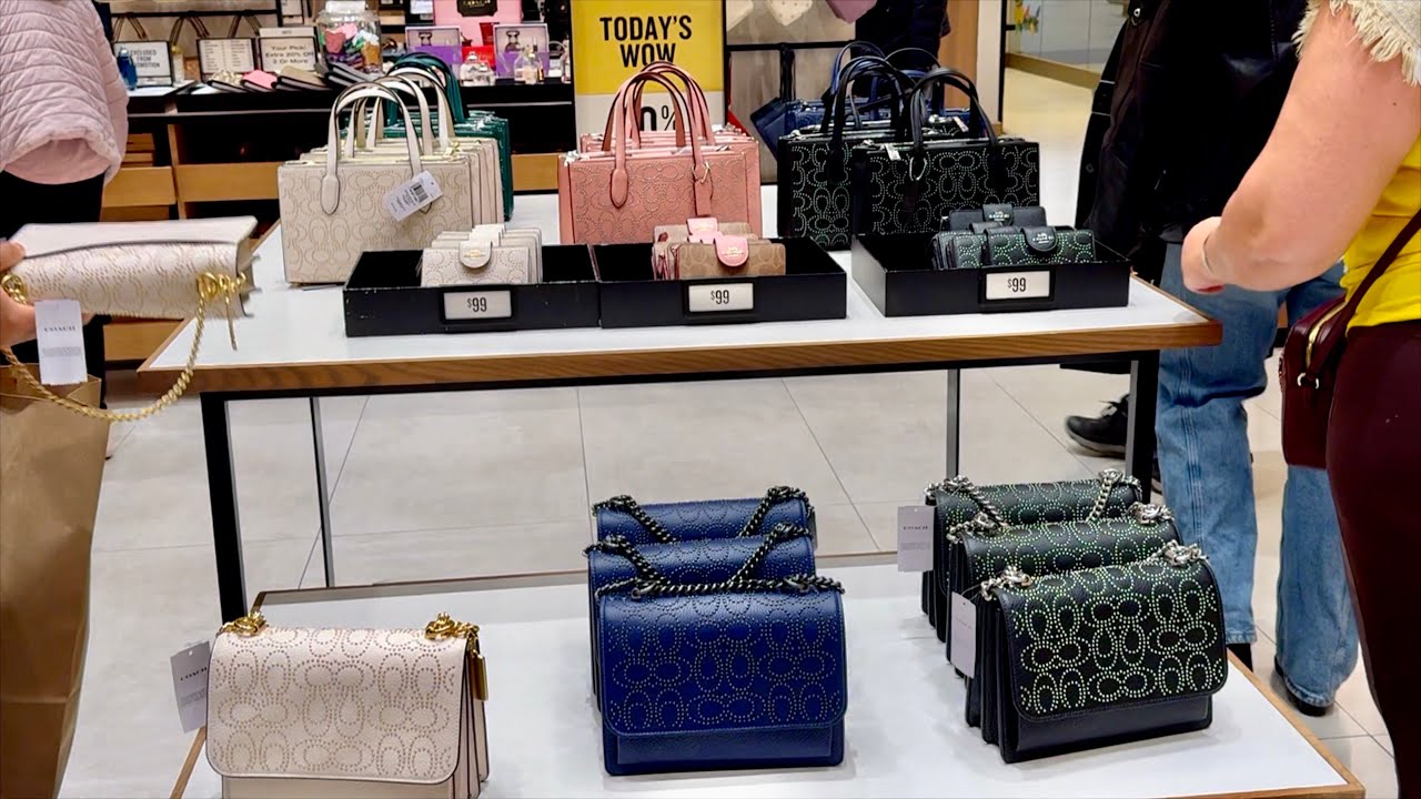 COACH 2024 Walkthrough in Store Men & Women New Holiday Bags, Sale Prices
