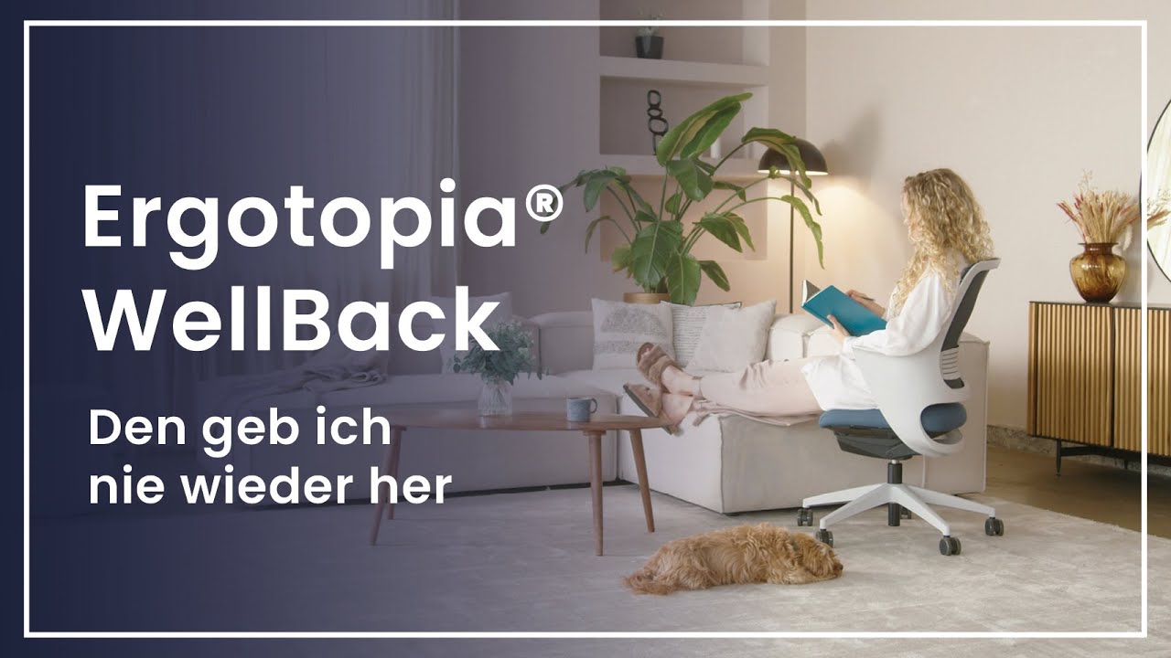 Ergotopia&reg; WellBack - Stilvoll einrichten mit dem beliebten Designer-Stuhl