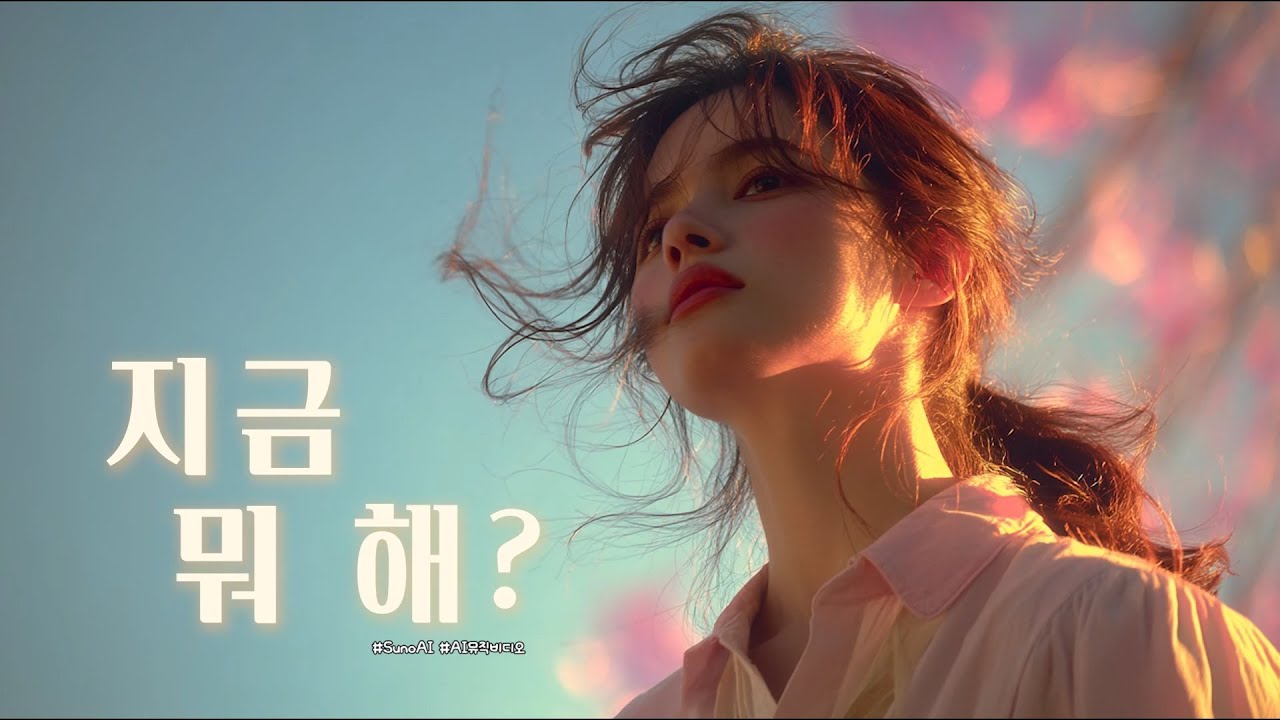 [R&B/설렘] '지금 뭐해?' || AI 뮤직비디오