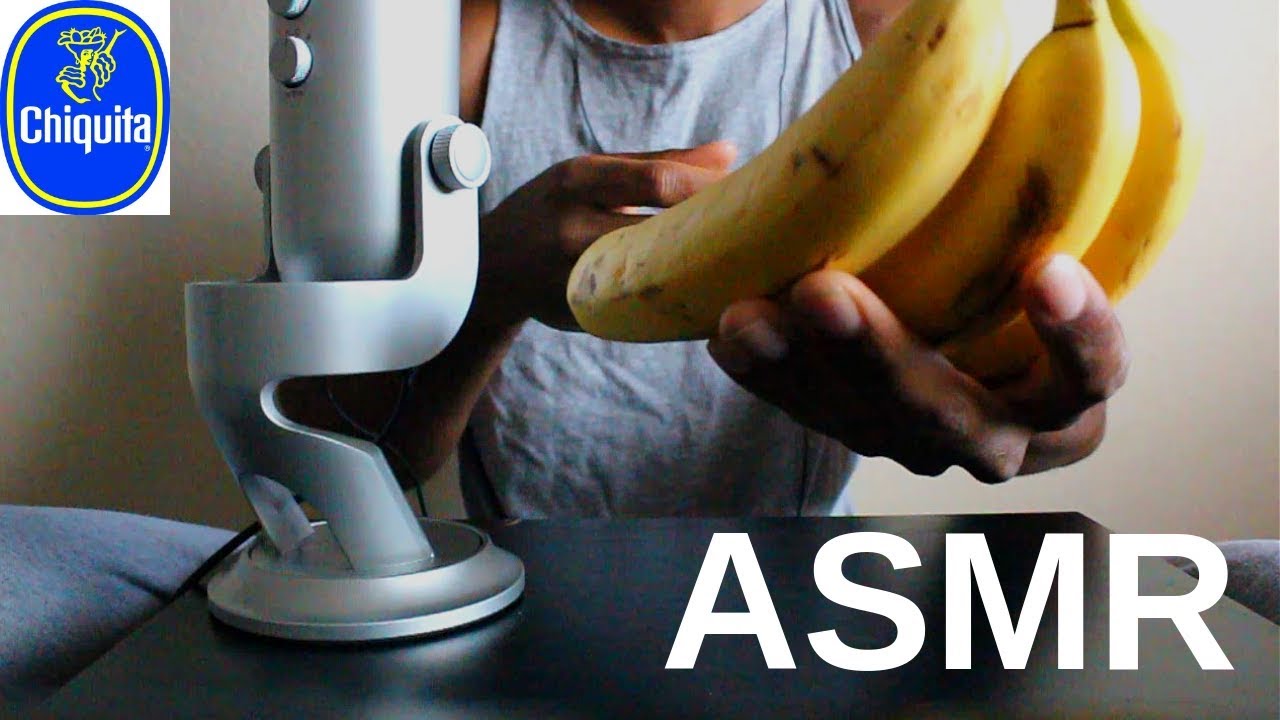 ASMR EATING BANANAS NO TALKING ( soft chewing sounds )  | ASMR TY