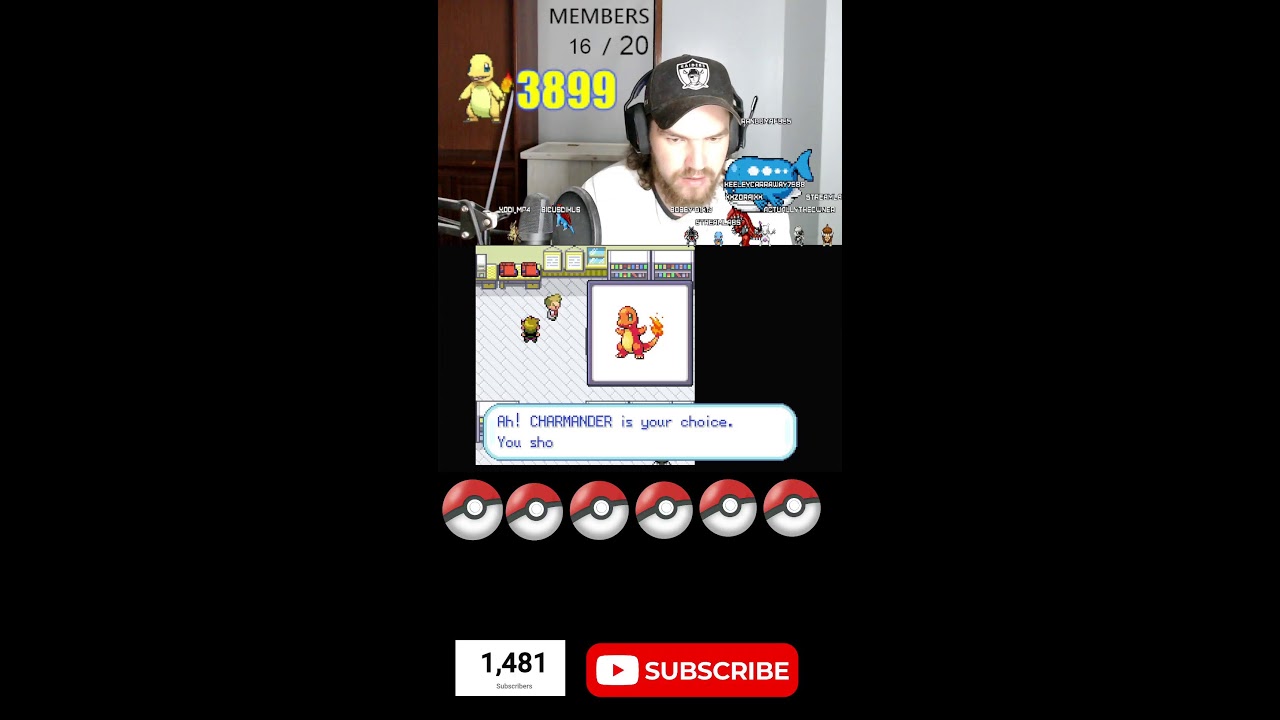 !! VERTICAL !! POKEMON FIRE RED AND LEAF GREEN CHARMANDER SHINY HUNTING  DAY 15 (1/8192)