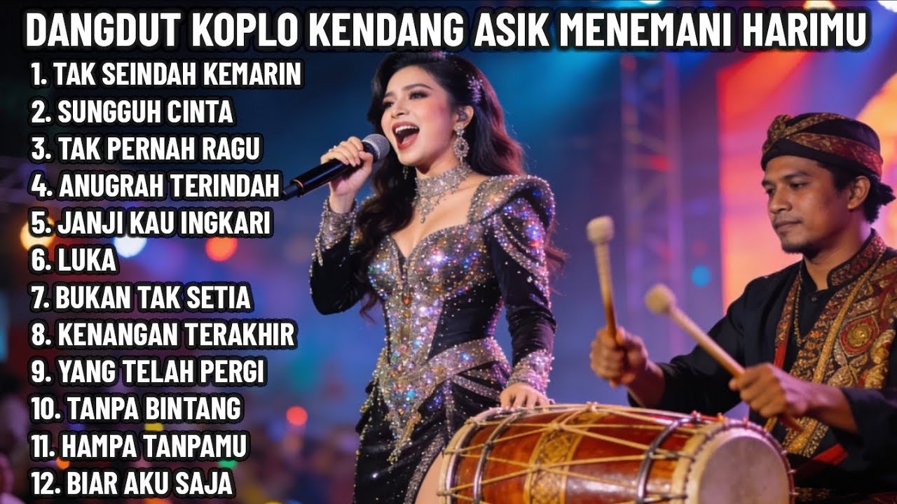 🔴 DANGDUT KOPLO KENDANG ASIIKK FULL BASS MENEMANI HARIMU 