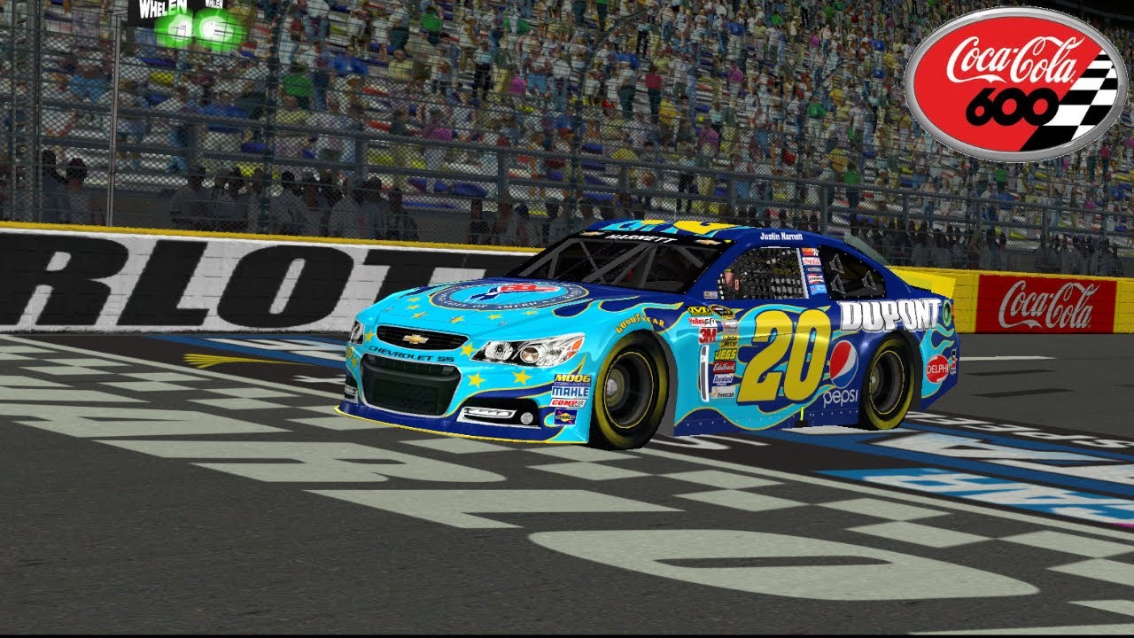NR2003 2015 Coca Cola 600 (101 Laps 3x Wear Realistic Damage)