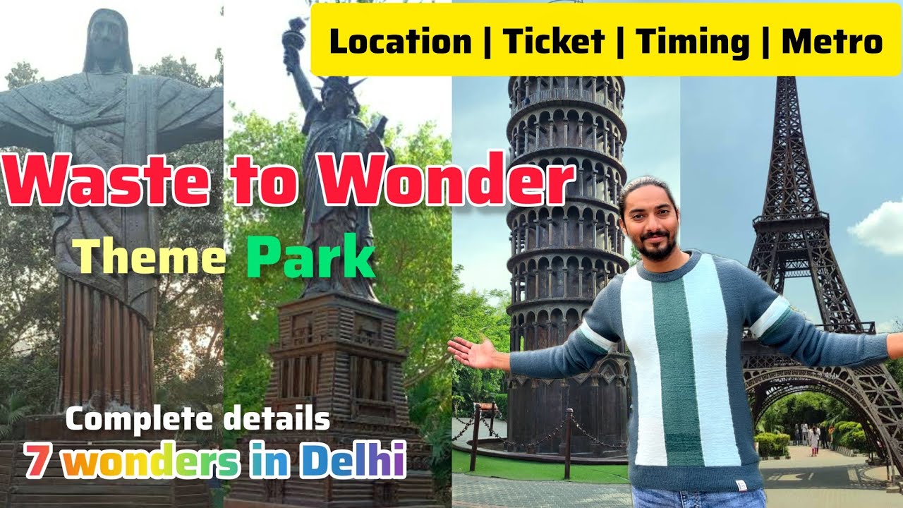 Waste to Wonder theme park | Scrap Park Delhi