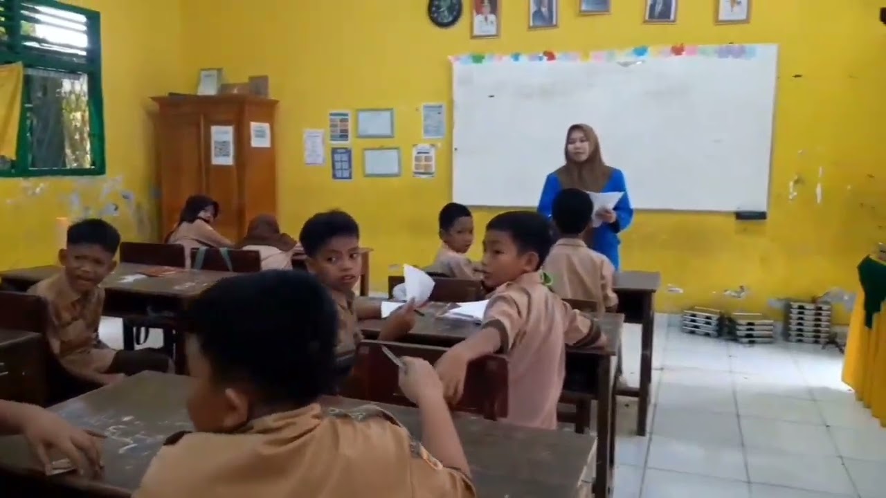 Post-test kelas VB di SD N 17 LLG 