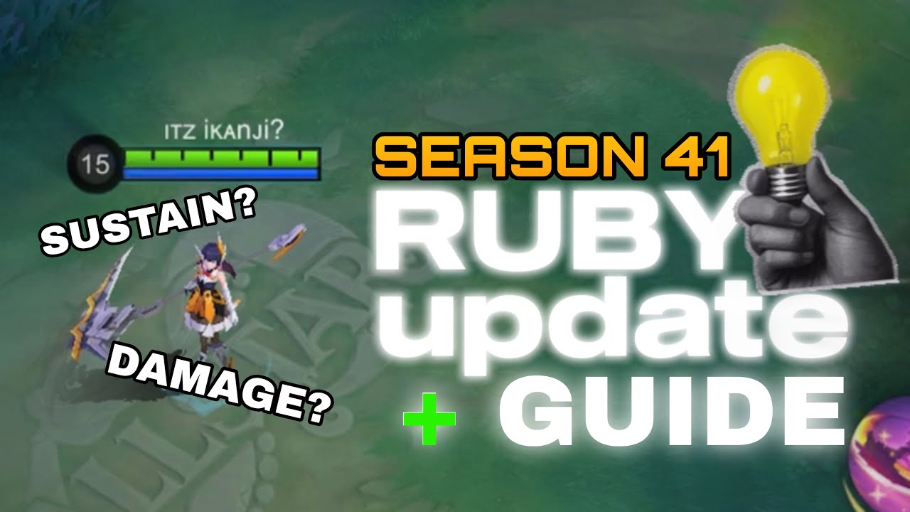Don't use RUBY until you watch this video! 🚨| New RUBY Short Guide for Season 41| ikanji | MLBB