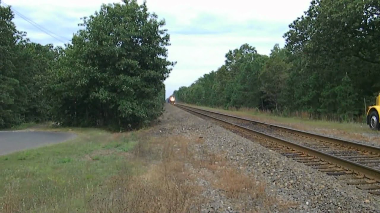 Atlantic City Line Crossings Including a Local Frieght tons of horn!