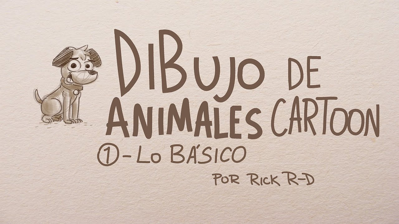 Tutorial: Como dibujar animales cartoon por Rick R-D